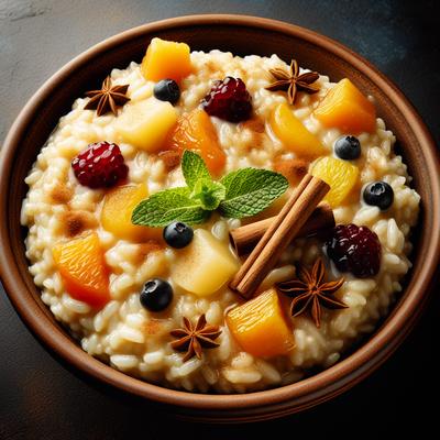 Image of Sweet Oven Baked Risotto Vegan