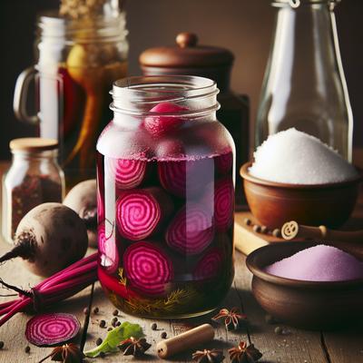 Image of Sweet Pickled Beets Canning
