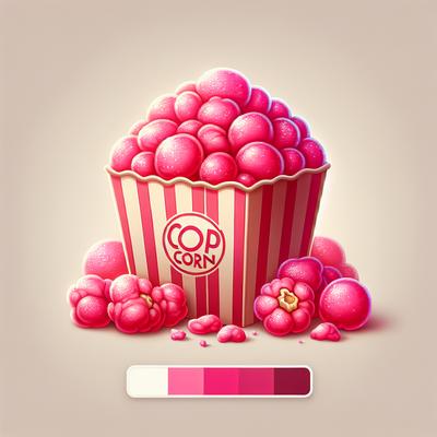 Image of Sweet Pink Popcorn