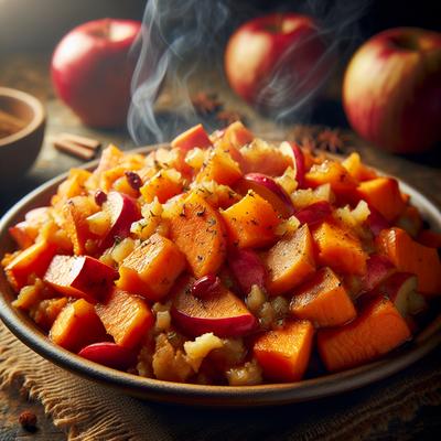 Image of Sweet Potato and Apple Hash