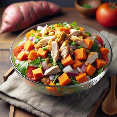 Image of Sweet Potato and Chicken Salad