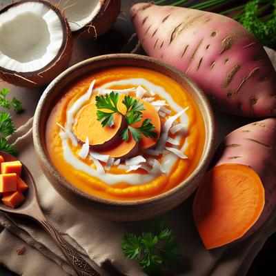 Image of Sweet Potato and Coconut Soup