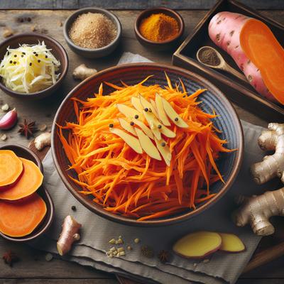 Image of Sweet Potato and Ginger Slaw Times 2