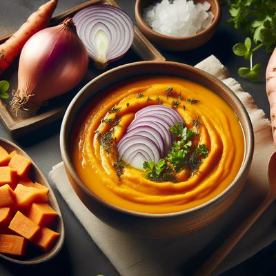 Image of Sweet Potato and Onion Soup