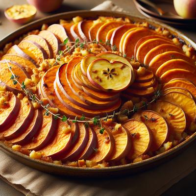 Image of Sweet Potato and Ontario Apple Gratin