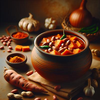 Image of Sweet Potato and Peanut Stew