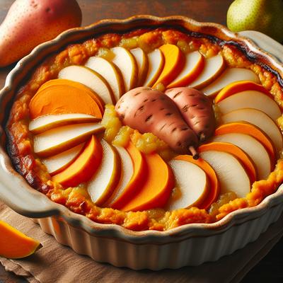 Image of Sweet Potato and Pear Casserole