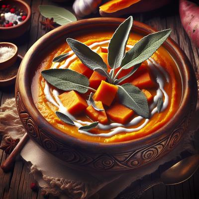 Image of Sweet Potato and Sage Soup