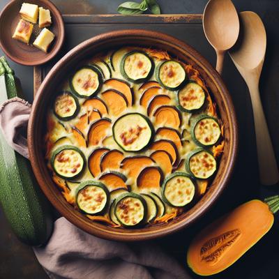 Image of Sweet Potato and Zucchini Au Gratin