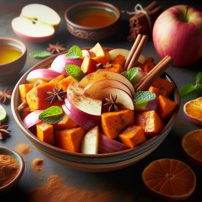 Image of Sweet Potato Apple Cinnamon Salad