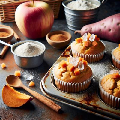 Image of Sweet Potato Apple Muffins