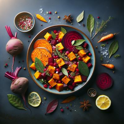 Image of Sweet Potato Beet Hash Melissa D Arabian