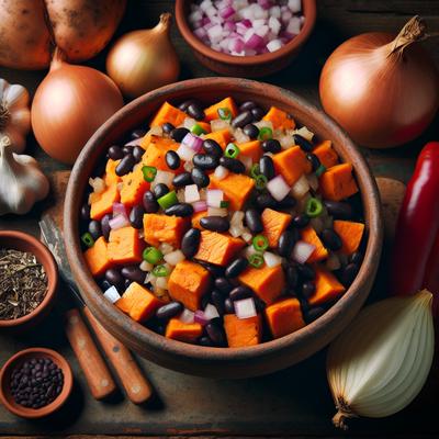 Image of Sweet Potato Black Bean Hash