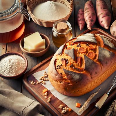 Image of Sweet Potato Bread Bread Machine