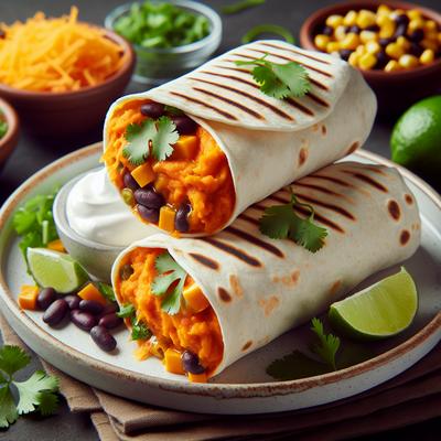 Image of Sweet Potato Burritos
