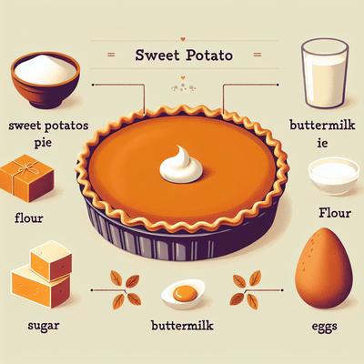 Image of Sweet Potato Buttermilk Pie