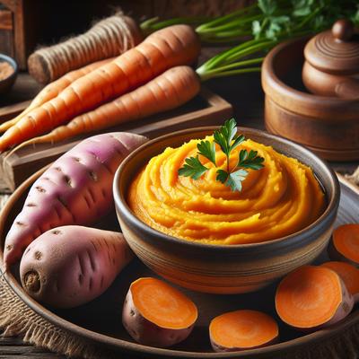 Image of Sweet Potato Carrot Puree