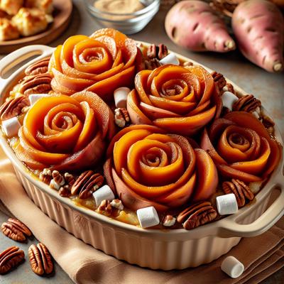 Image of Sweet Potato Casserole Roses