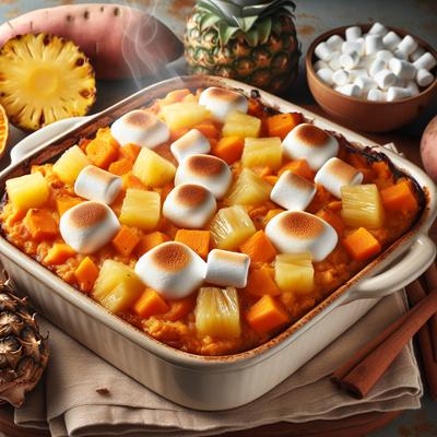 Image of Sweet Potato Casserole with Pineapple