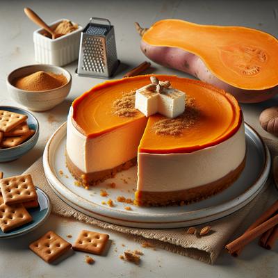 Image of Sweet Potato Cheesecake