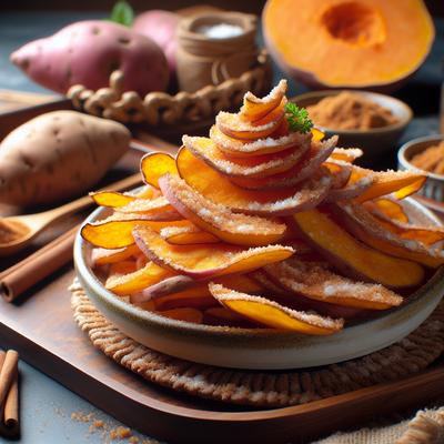 Image of Sweet Potato Chips W Cinnamon Sugar