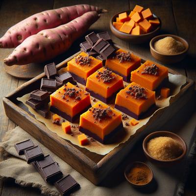 Image of Sweet Potato Chocolate Bars