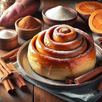 Image of Sweet Potato Cinnamon Rolls