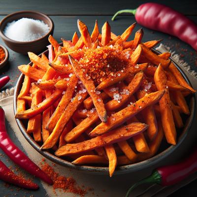 Image of Sweet Potato Fries with Chile Salt