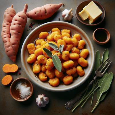 Image of Sweet Potato Gnocchi with Brown Butter and Sage
