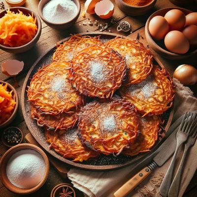 Image of Sweet Potato Latkes Pancakes