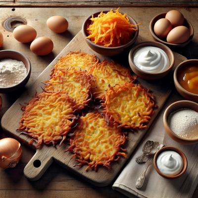 Image of Sweet Potato Latkes Pareve