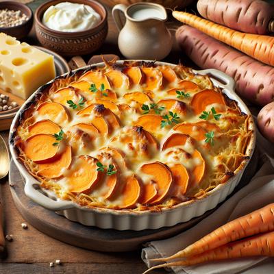 Image of Sweet Potato Parsnip Gratin