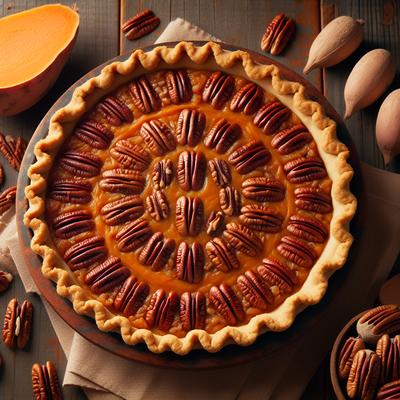 Image of Sweet Potato Pecan Pie