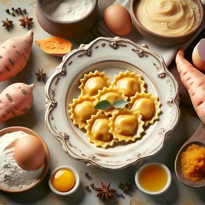 Image of Sweet Potato Ravioli