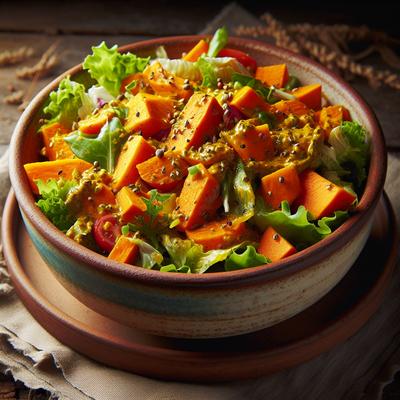 Image of Sweet Potato Salad with Mustard Vinaigrette