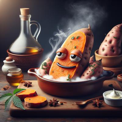 Image of Sweet Potatoes a Little Tipsy