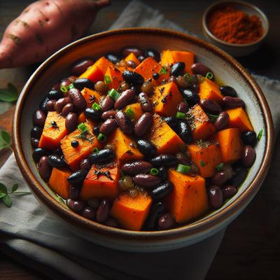 Image of Sweet Potatoes and Black Beans