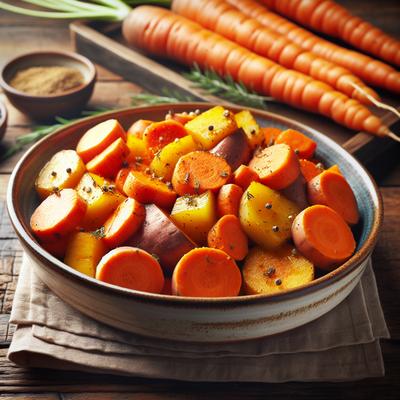 Image of Sweet Potatoes and Carrots