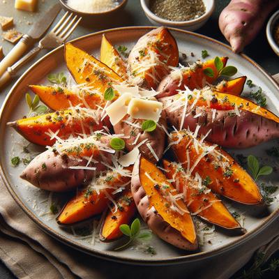 Image of Sweet Potatoes Parmesan