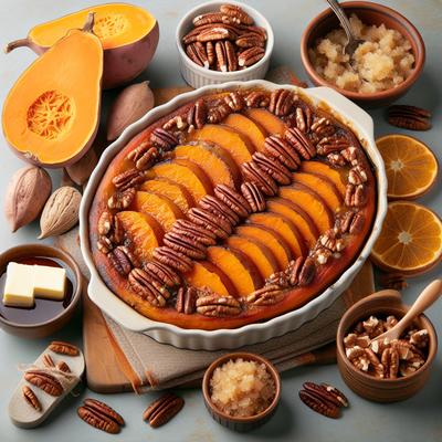 Image of Sweet Potatoes Twice Baked Pecan Crust