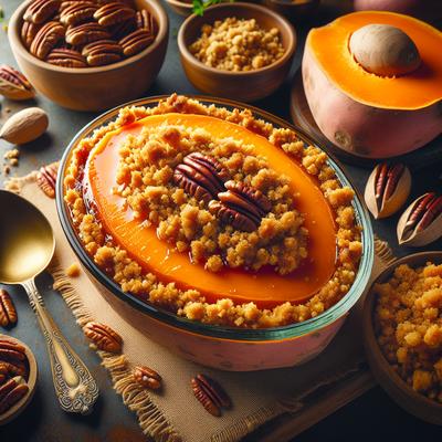 Image of Sweet Potatoes with Pecan Crumb Topping