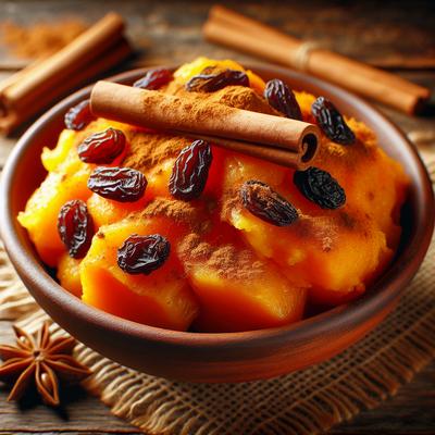 Image of Sweet Potatoes with Raisins and Cinnamon