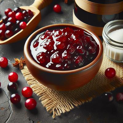 Image of Sweet Red Cabernet Cranberry Sauce