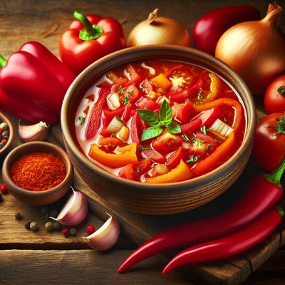 Image of Sweet Red Pepper Soup