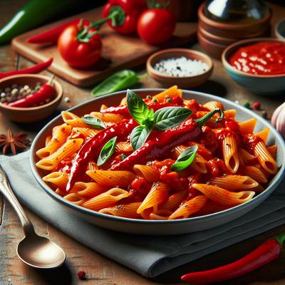 Image of Sweet Red Pepper Ziti