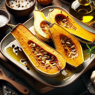 Image of Sweet Roasted Marrow Squash Wedges