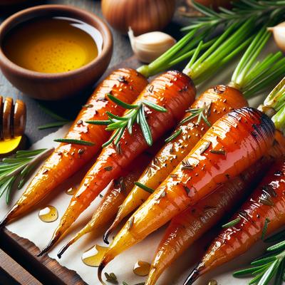 Image of Sweet Roasted Rosemary Carrots