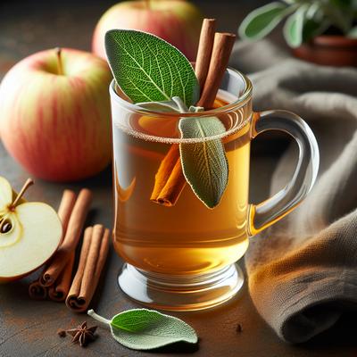 Image of Sweet Sage Apple and Cinnamon Toddy
