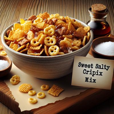 Image of Sweet Salty Crispix Mix