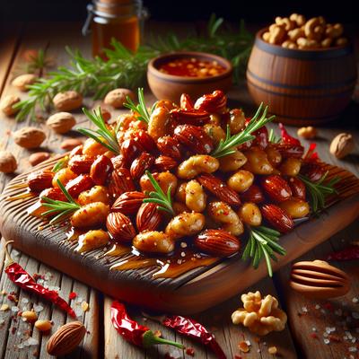 Image of Sweet Savory Spiced Nuts